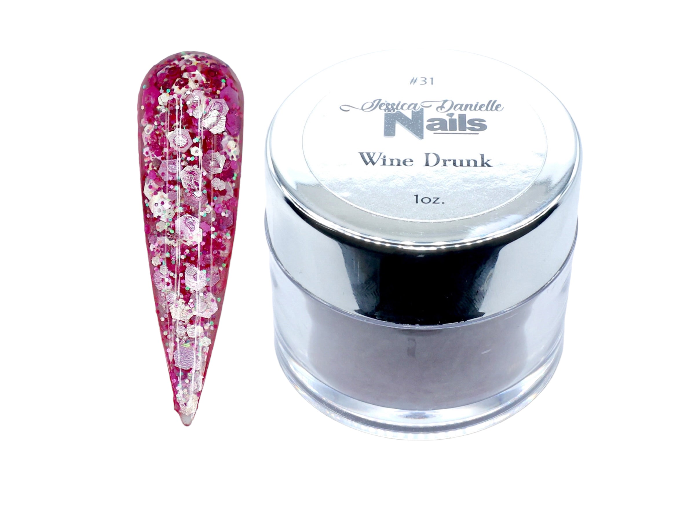 Wine Drunk #31 Acrylic Nail Powder