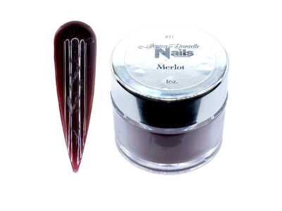 Merlot #11 Acrylic Nail Powder