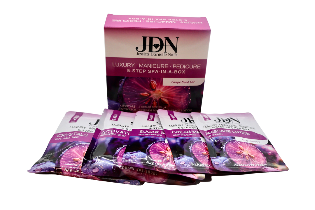 Grape Seed Oil- Luxury 5-Step Spa Kit
