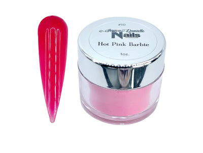 Hot Pink Barbie #10 Acrylic Nail Powder