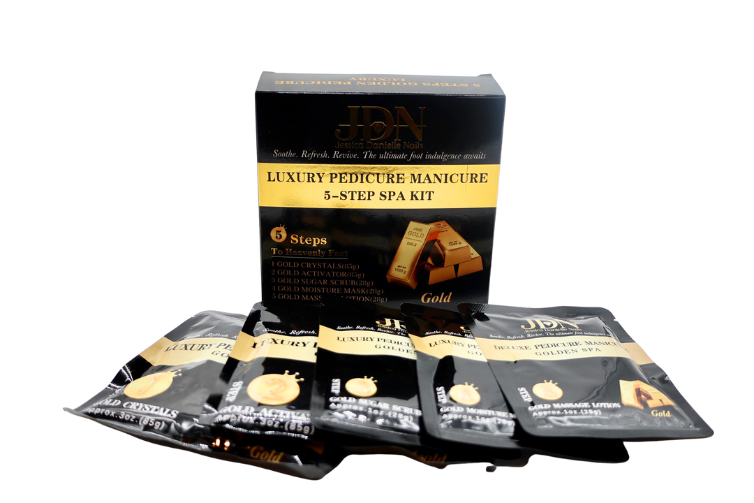 Gold-Luxury 5-Step Spa Kit