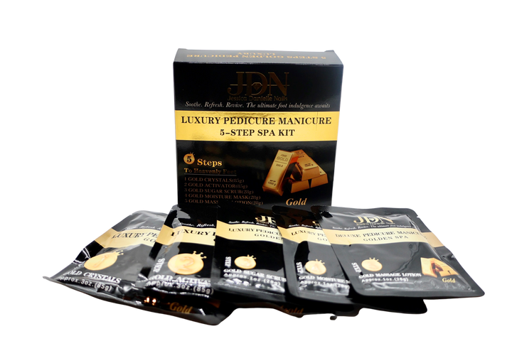 Gold-Luxury 5-Step Spa Kit