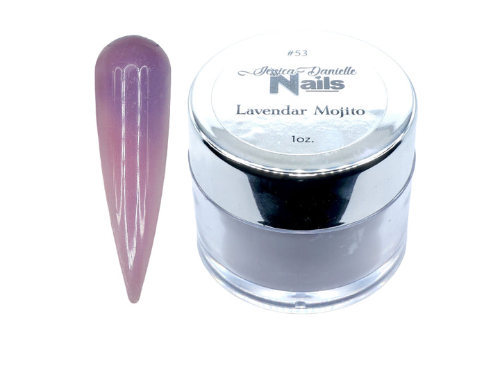 Lavender Mojito #53 Arcylic Nail Powder