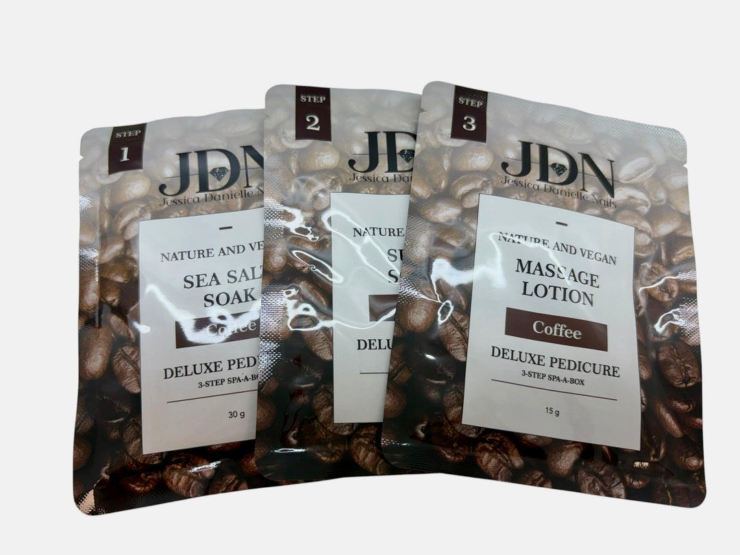 3- Step Deluxe Pedicure Kit- Coffee Scent