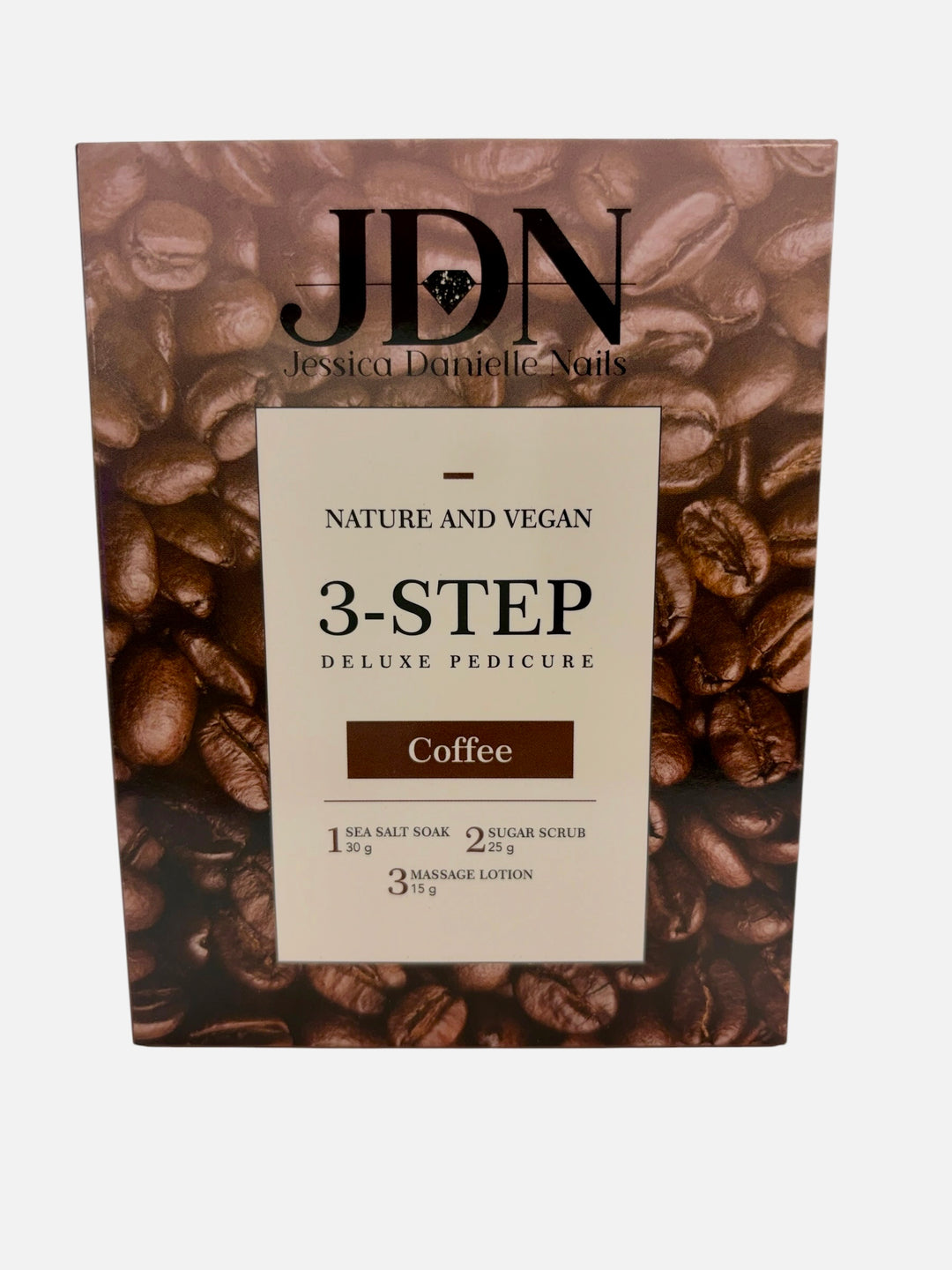 3- Step Deluxe Pedicure Kit- Coffee Scent