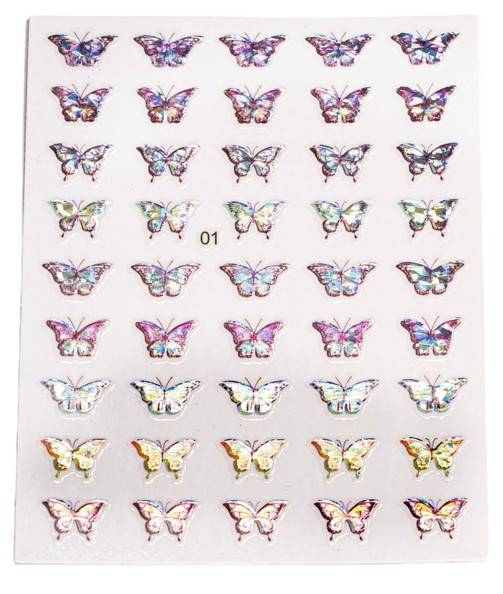Nail Art Butterflies