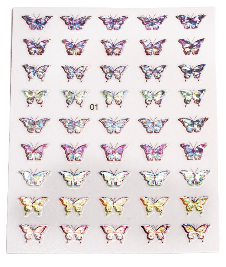 Nail Art Butterflies