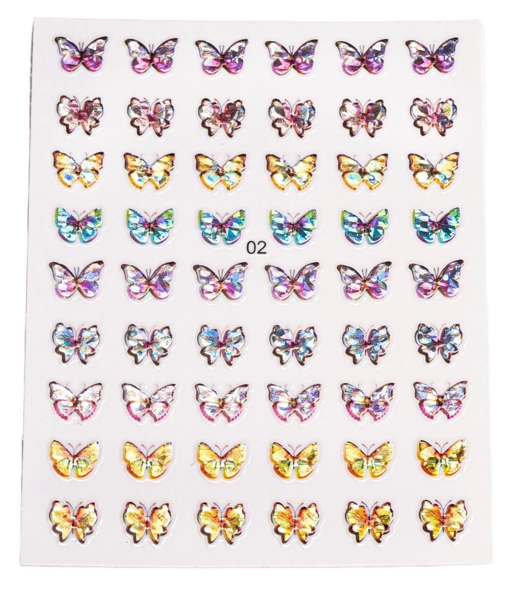 Nail Art Butterflies