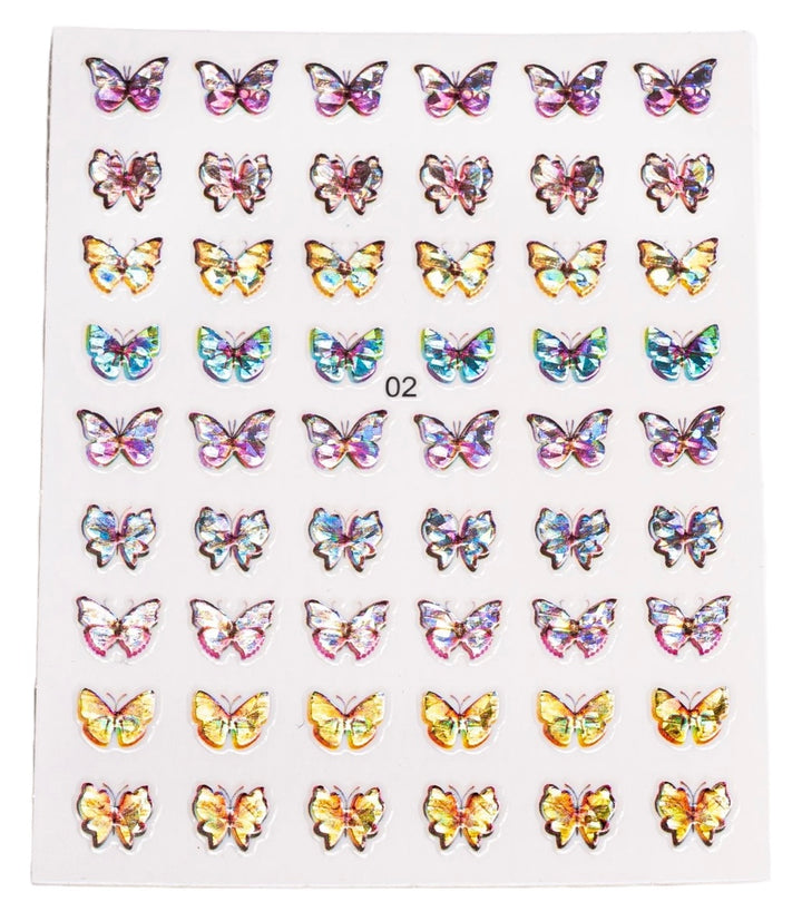 Nail Art Butterflies