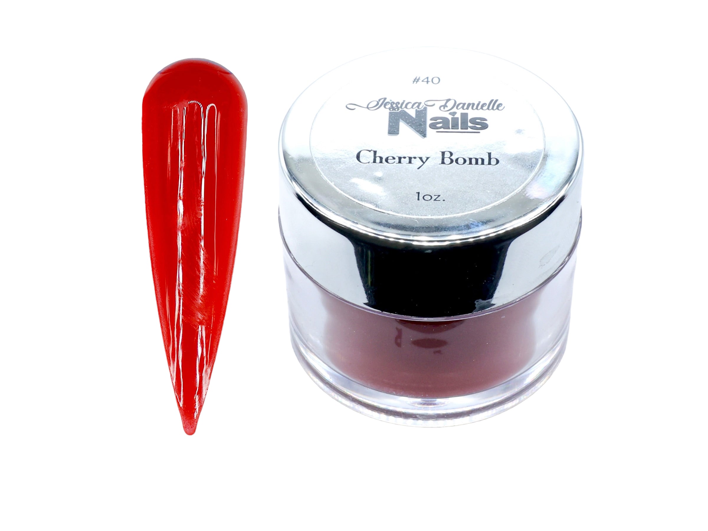 Cherry Bomb #40 Acrylic Nail Powder