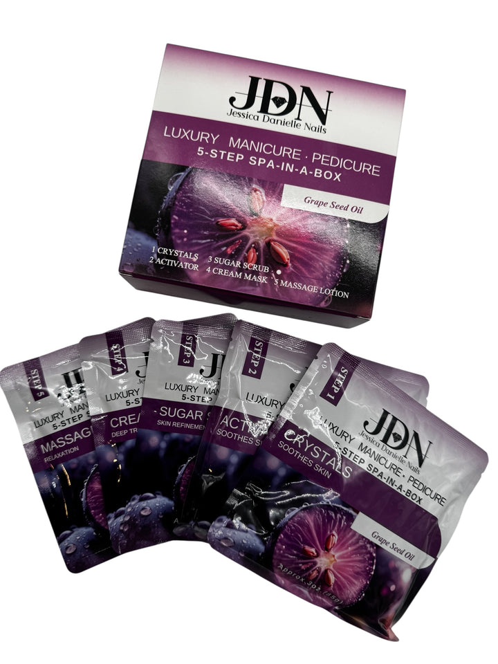 Grape Seed Oil- Luxury 5-Step Spa Kit