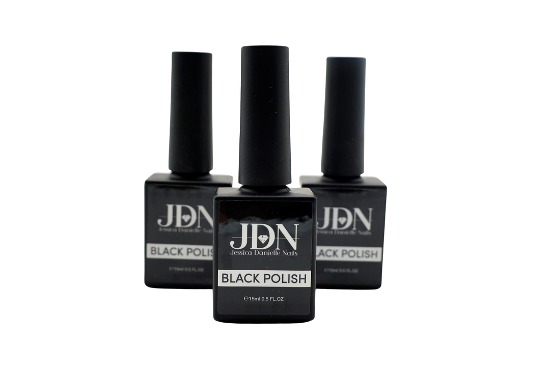 Black Gel Nail Polish (HEMA Free)
