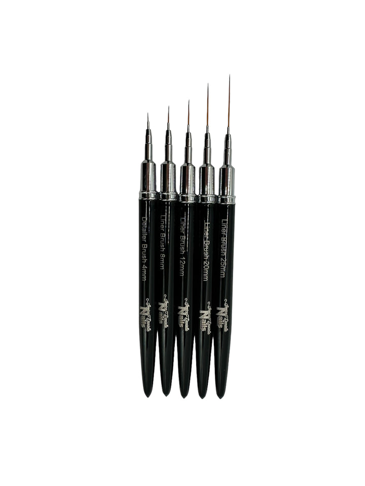 Liner Brushes (5 piece set)