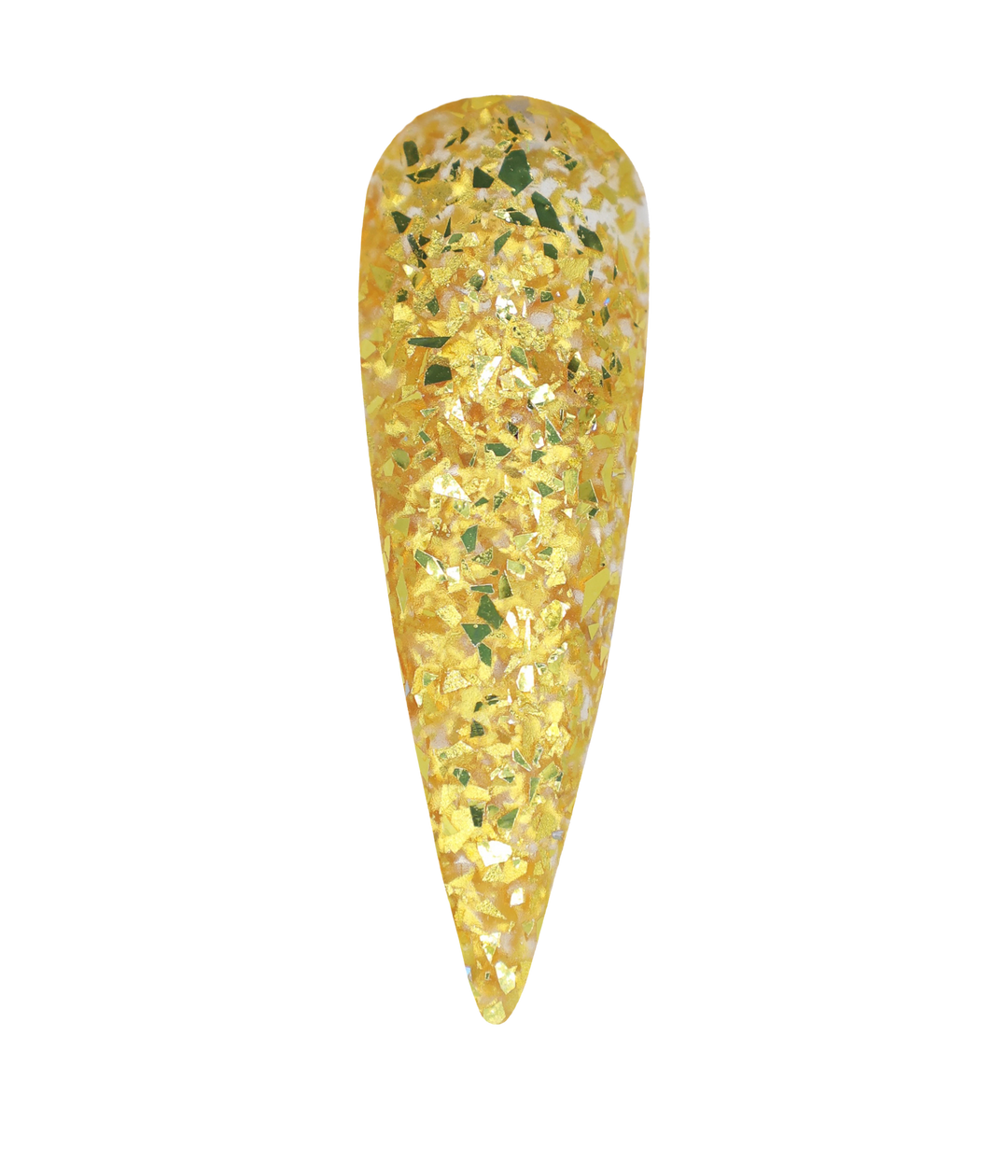 #67 Yellow Gold Cocktail Glitter Acrylic Nail Powder